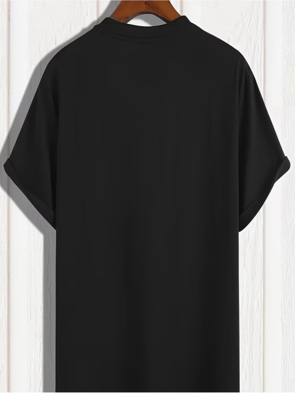 Unisex Half Hood Half Holy Graphic Tee - Picture 5 of 5
